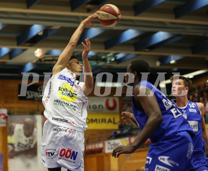Basketball ABL 2016/17 Grunddurchgang 6.Runde Gmunden Swans vs Oberwart Gunners