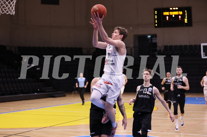 22.01.2023, Graz, Raiffeisen Sportpark Graz, Basketball Zweite Liga 2022/23, Grunddurchgang, Runde 13, Future Team Steiermark vs. Basket Flames