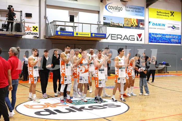 Basketball Superliga 2024/25, Grunddurchgang 5.Runde Klosterneuburg Dukes vs. Traiskirchen Lions