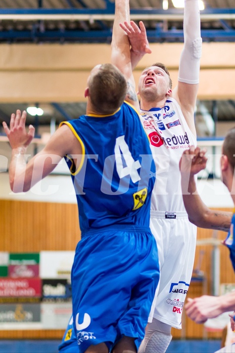 Basketball ABL 2015/16 Grunddurchgang 28.Runde Oberwart Gunners vs. UBSC Graz