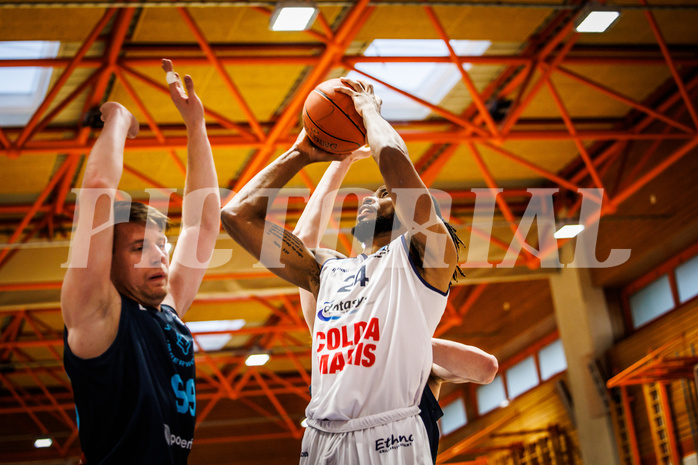 Basketball, win2day Basketball Superliga 2022/23, 1. Qualifikationsrunde, BBC Nord Dragonz, Vienna DC Timberwolves, Aristide Boya (24)