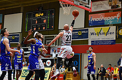 Basketball Superliga 2021/22, 
Viertelfinale Spiel 4, Flyers Wels vs Swans Gmunden