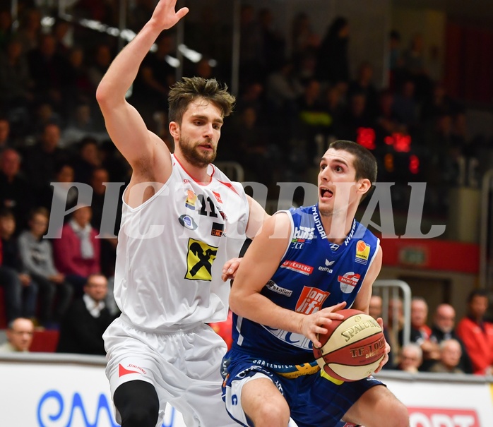 Basketball ABL 2016/17, Grunddurchgang 22.Runde WBC Wels vs. Kapfenberg Bulls



