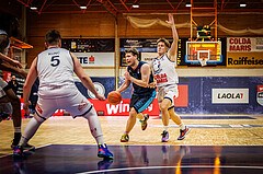 Basketball, win2day Basketball Superliga 2022/23, Grunddurchgang Runde 18, BBC Nord Dragonz, Vienna DC Timberwolves, Philipp D’Angelo (9)