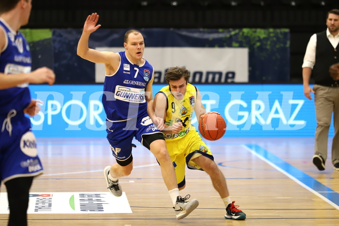 Basketball Superliga 2021/22, Grunddurchgang 3.Runde UBSC Graz vs. Oberwart Gunners


