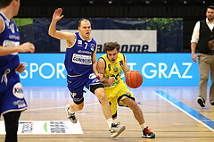Basketball Superliga 2021/22, Grunddurchgang 3.Runde UBSC Graz vs. Oberwart Gunners


