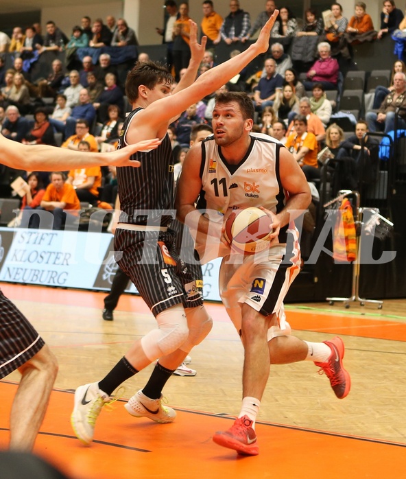 Basketball ABL 2015/16, Grunddurchgang 27.Runde BK Dukes Klosterneuburg vs. G