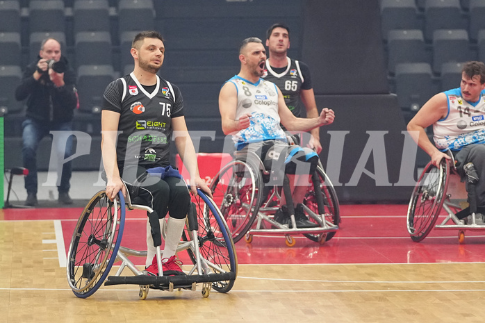 Basketball Austria Cup 2025, Final Four, Rollstuhl BB Cup Finale,  Flinkstones Graz vs Sitting Bulls Klosterneuburg



