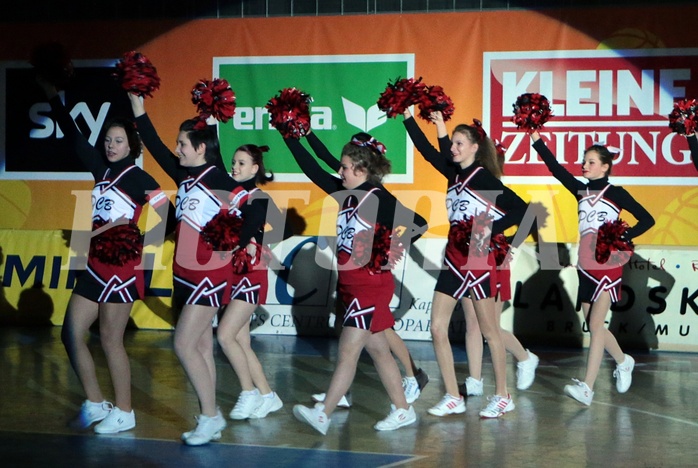 Basketball ABL 2015/16 Grunddurchgang 20.Runde Kapfenberg Bulls vs Gmunden Swans