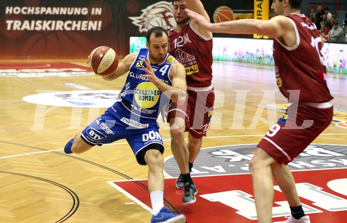 Basketball ABL 2017/18, Grunddurchgang 16.Runde Traiskirchen Lions vs. Gmunden Swans