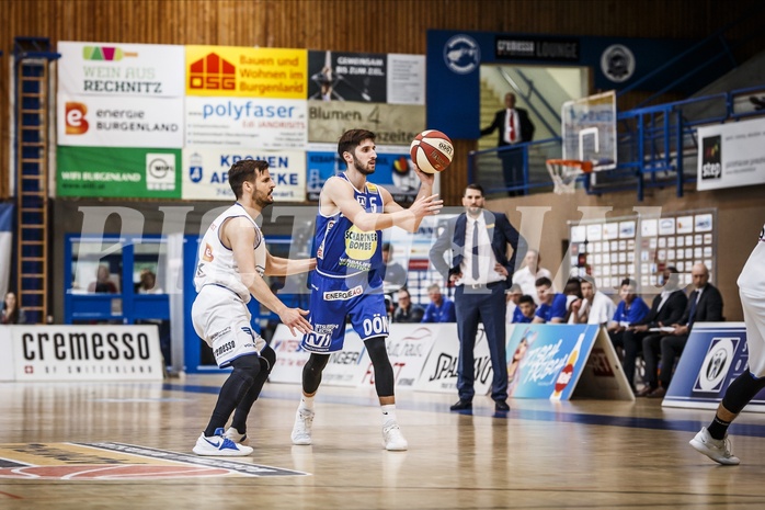 Basketball, ABL 2018/19, Playoff HF Spiel 1, Oberwart Gunners, Gmunden Swans, Daniel Friedrich (6)