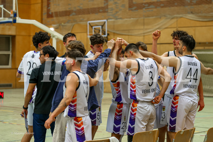 Basketball Zweite Liga 2024/25, Grunddurchgang 11.Runde Vienna United vs. Mistelbach Mustangs