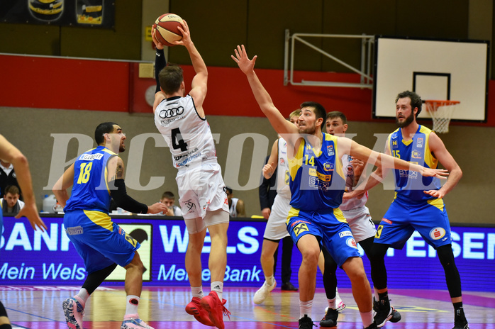 Basketball Superliga 2020/21, Grunddurchgang 16. Runde Flyers Wels vs. St. Pölten
