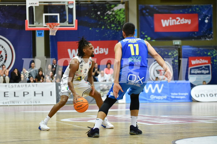 Basketball Superliga 2023/24, Grunddurchgang 7. Runde Flyers Wels vs. SKN St. Pölten

