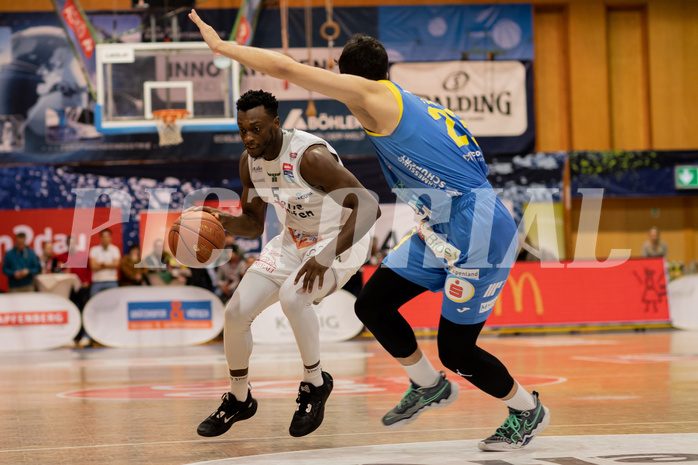Basketball, Basketball Superliga 2022/23, Grunddurchgang Runde 18, Kapfenberg Bulls, SKN St. P