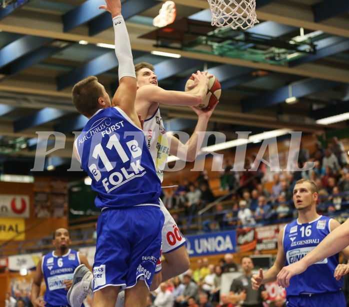 Basketball Basketball Superliga 2019/20, Grunddurchgang 2.Runde Gmunden Swans vs. Oberwart Gunners


