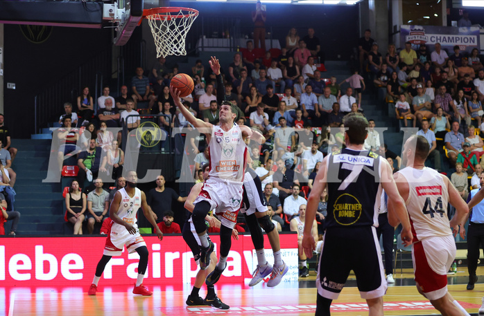Basketball Superliga 2022/23, Playoff, Finale Spiel 4 BC Vienna vs. Gmunden Swans