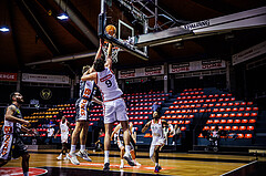 Basketball, Win2Day Superliga 2024/25, Grunddurchgang 7.Runde, BC Vienna, Klosterneuburg Dukes, Elias Wlasak (6), Leon Bulic (9)