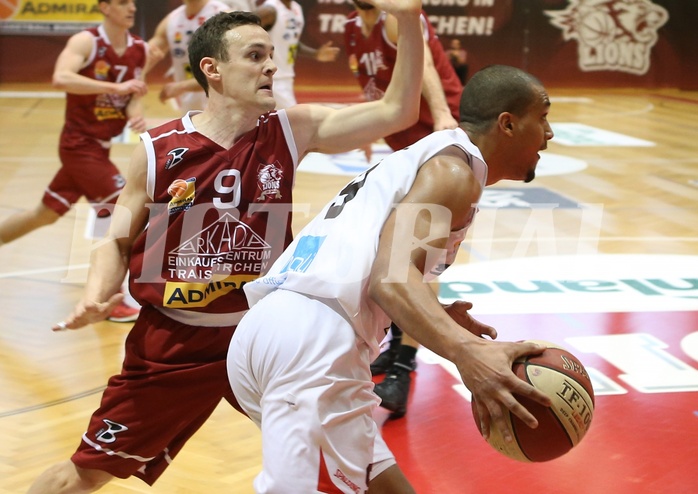 Basketball ABL 2015/16 Grunddurchgang 35.Runde Traiskirchen Lions vs. WBC Wels


