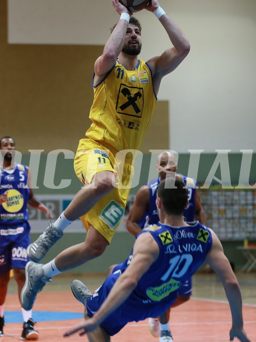 Basketball ABL 2016/17 Grunddurchgang 17.Runde UBSC Graz vs. Gmunden Swans