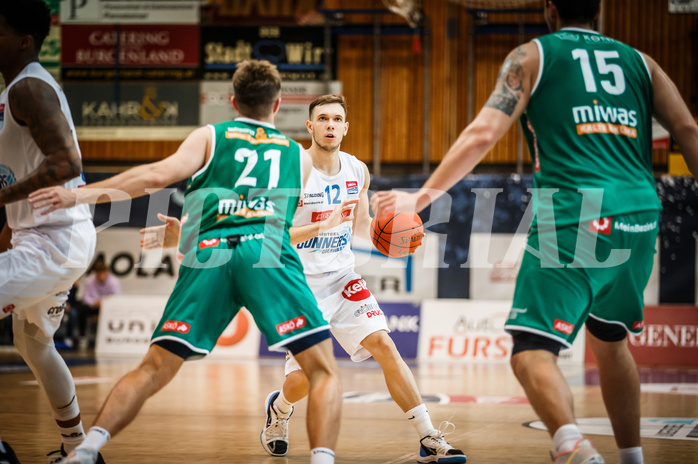 Basketball, Basketball Austria Cup 2022/23, Achtelfinale, Oberwart Gunners, Kapfenberg Bulls, 