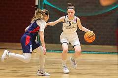 Basketball Damen Superliga 2023/24, Grunddurchgang 8.Runde Basket Flames vs. SKN St.Pölten


