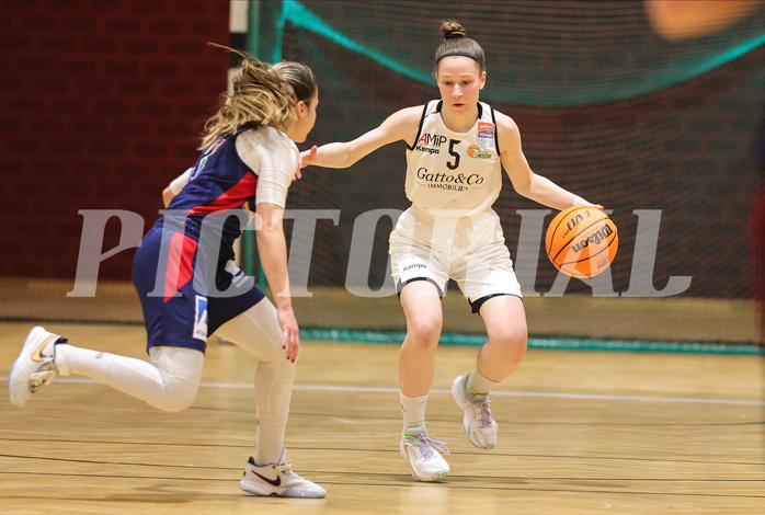 Basketball Damen Superliga 2023/24, Grunddurchgang 8.Runde Basket Flames vs. SKN St.Pölten


