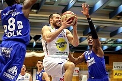 Basketball ABL 2016/17, Grunddurchgang 25.Runde Gmunden Swans vs. Oberwart Gunners