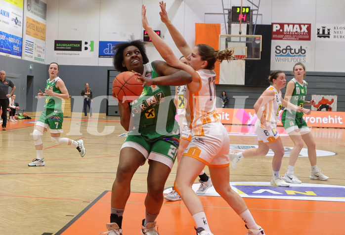 Basketball Damen Superliga 2022/23, Playoff, Finale Spiel 1 BK Duchess Klosterneuburg vs. UBI Graz


