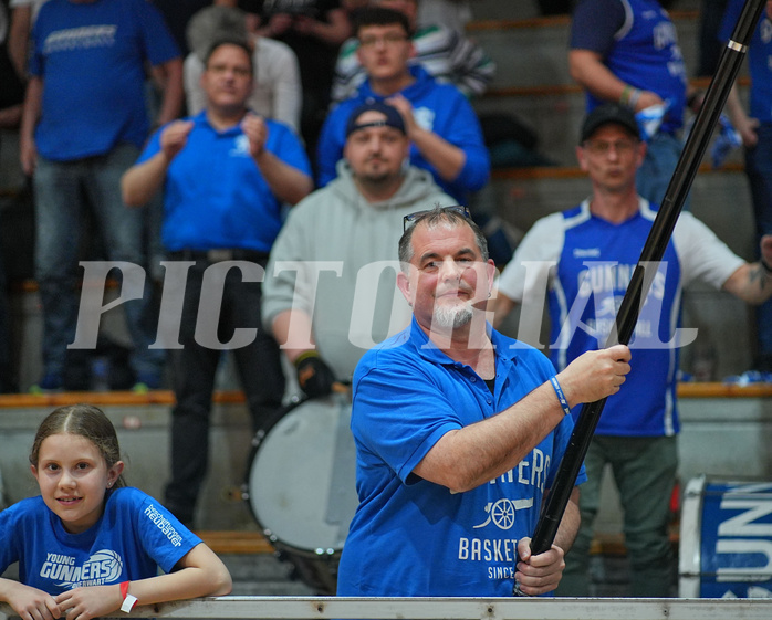 Basketball Superliga 2024/25, Playoffs, Viertelfinale Spiel 1 Oberwart Gunners vs. Kapfenberg Bulls


