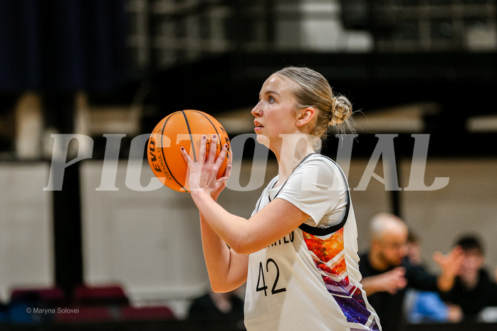 01.03.2025 Österreichischer Basketballverband 2024/25, SLWU19 Vienna United vs. DBB Basketgirls Wels