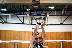 Basketball, ABL 2018/19, Grunddurchgang 19.Runde, Oberwart Gunners, Flyers Wels, Benjamin Blazevic (12)