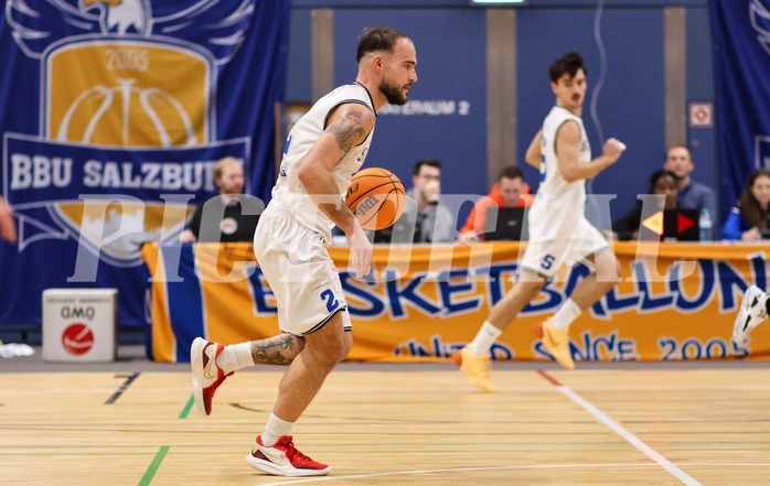 Basketball Zweite Liga 2023/24, Grunddurchgang 12.Runde BBU Salzburg vs. Güssing Blackbirds


