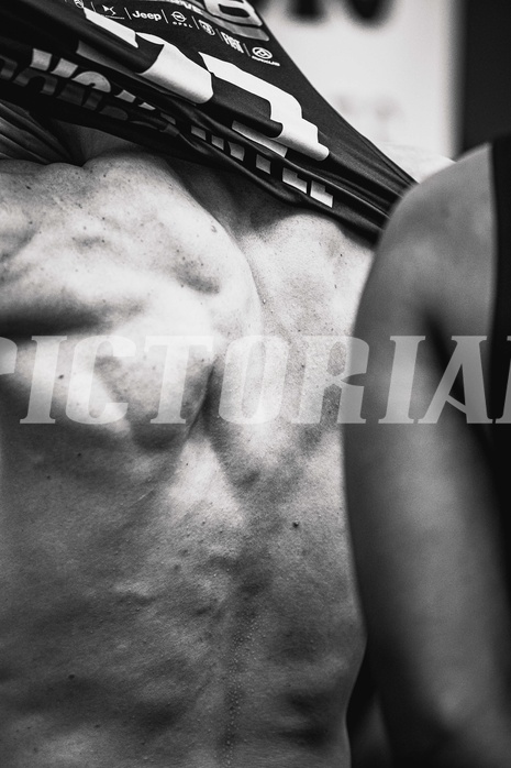 Basketball, Win2Day Superliga 2023/24, Grunddurchgang 16.Runde, SKN St. Pölten, Flyers Wels, Christian Von Fintel (27)