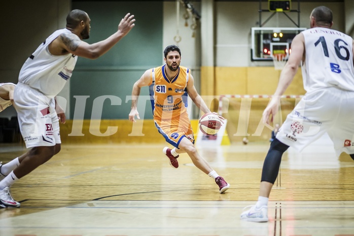 Basketball, 2.Bundesliga, Grunddurchgang 4.Runde, Mattersburg Rocks, BBU Salzburg, Luka Milovac (9)