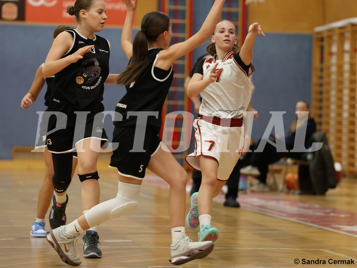 Basketball Superliga 2024/25, SLWU14 Traiskirchen Lionesses vs. ATUS Gratkorn Scorpions


