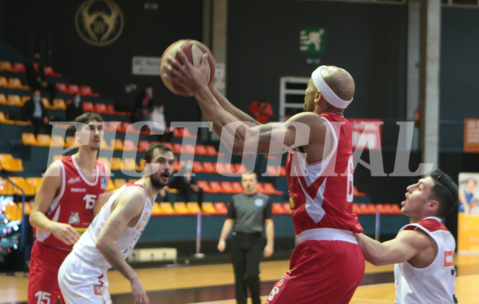 Basketball Superliga 2020/21,  Grunddurchgang 13.Runde, BC Vienna vs. Traiskirchen Lions