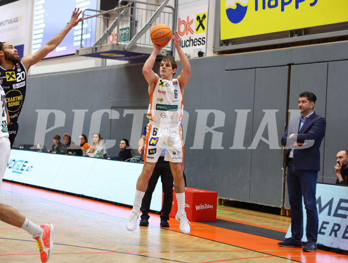 Basketball Superliga 2024/25, Grunddurchgang 21.Runde Klosterneuburg Dukes vs. Gmunden Swans