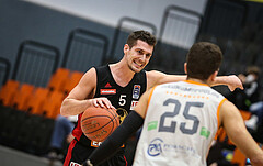 Basketball Superliga 2021/22, Grunddurchgang 12.Runde Klosterneuburg Dukes vs. BC Vienna