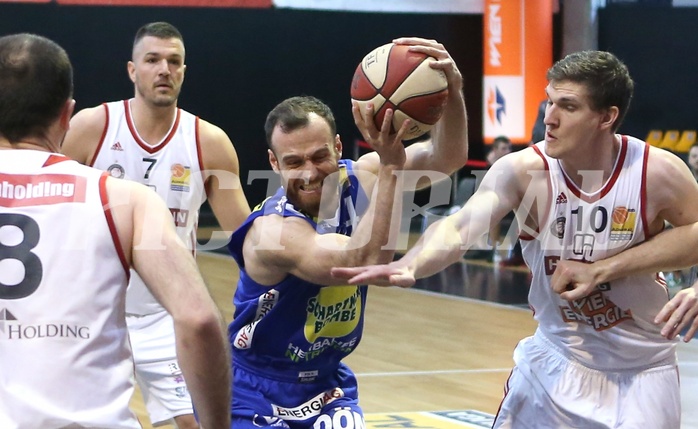 Basketball ABL 2016/17, Grunddurchgang 31.Runde BC Vienna vs. Gmunden Swans



