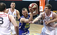 Basketball ABL 2016/17, Grunddurchgang 31.Runde BC Vienna vs. Gmunden Swans


