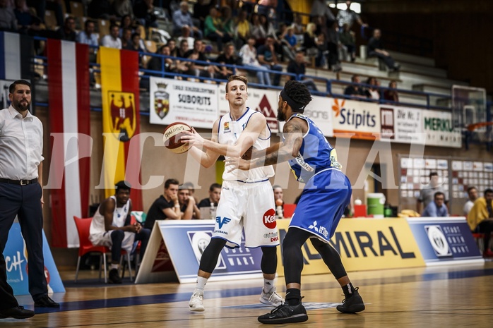 Basketball, ABL 2018/19, Playoff HF Spiel 2, Oberwart Gunners, Gmunden Swans, Georg Wolf (10) Basketball, ABL 2018/19, Playoff HF Spiel 2, Oberwart Gunners, Gmunden Swans, Georg Wolf (10)