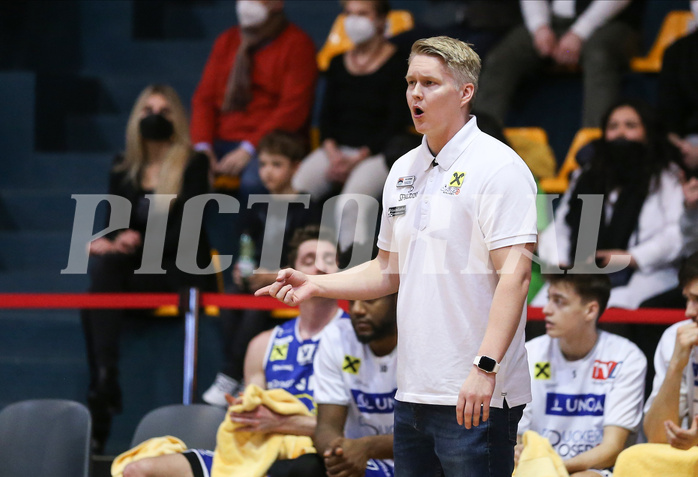 Basketball Superliga 2021/22, Grunddurchgang 18.Runde BC Vienna vs. Gmunden Swans