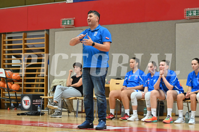 Basketball Superliga 2024/25, Supercup 1.Runde, DBB Wels vs Basket Flames Women,

