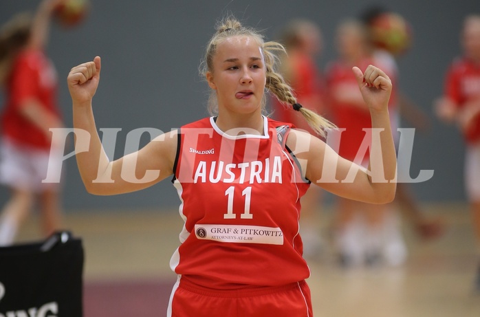 Basketball Nationalteam WU16 2015  Team Austria vs. Team Denmark


