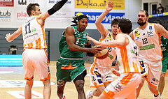 Basketball Superliga 2020/21, 3. Plazierungsrunde Klosterneuburg Dukes vs. Kapfenberg Bulls