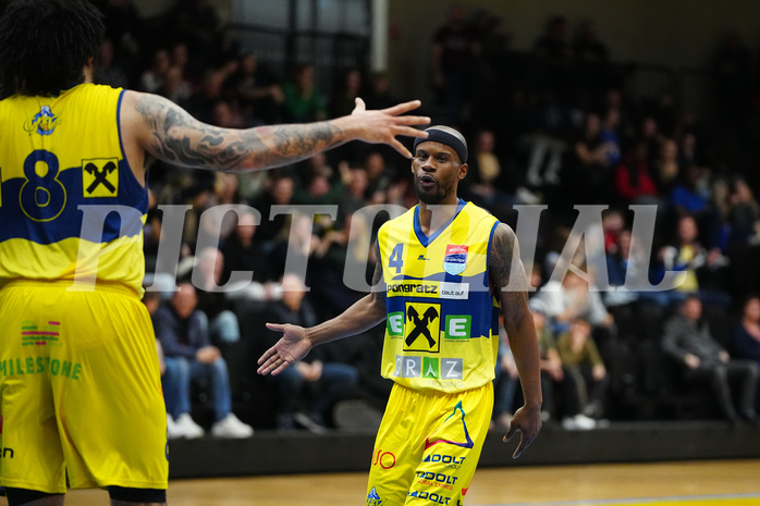 Win2day Basketball Superliga 2023/24, 3. Platzierungsrunde, UBSC Graz vs. Klosterneuburg


