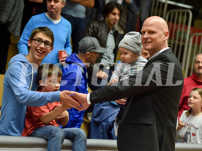 Basketball ABL 2015/16 Grunddurchgang 34. Runde WBC Wels vs Gmunden Swans