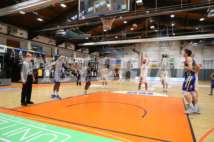 Basketball Superliga 20120/21, Grunddurchgang 4.Runde Klosterneuburg Dukes vs. UBSC Graz