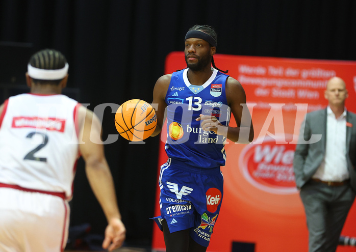 Basketball Superliga 2024/25, Gruunddurchgang 18.Runde BC Vienna vs. Oberwart Gunners


